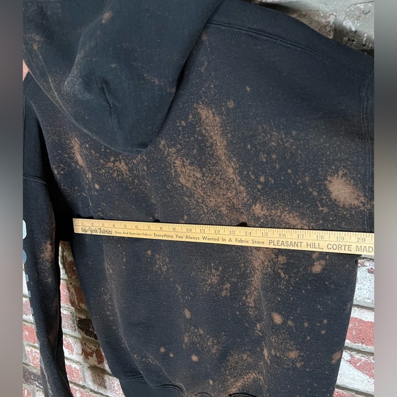 Lake Tahoe California Custom bleach splatter design hoodie. No drawstring. - Picture 5 of 5